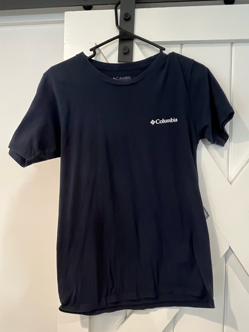 Columbia Navy Blue Logo Short Sleeve Tee